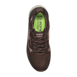 stride dark brown